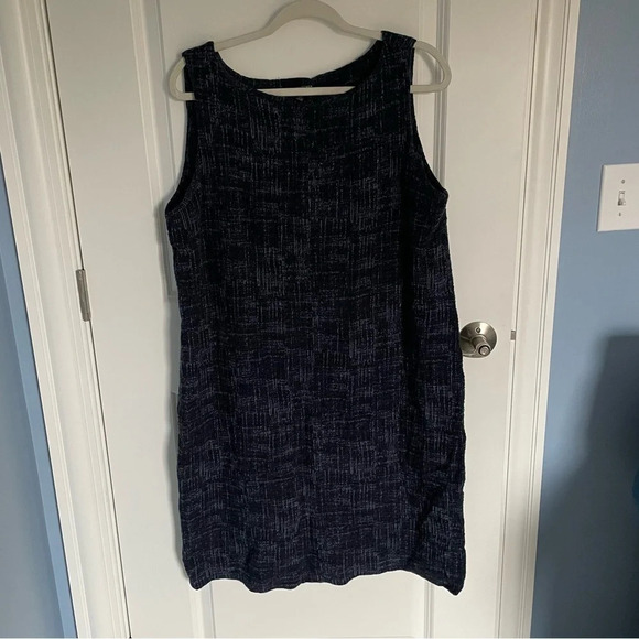 Eileen Fisher crosshatch sheath Dress 18720 - Picture 3 of 11